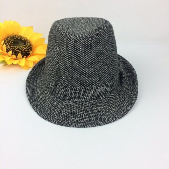 Women's Black Glitter Justice Hat - Picture 3 of 8